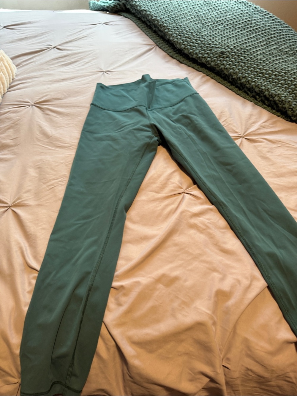 lululemon athletica Deep Green High-Rise Leggings